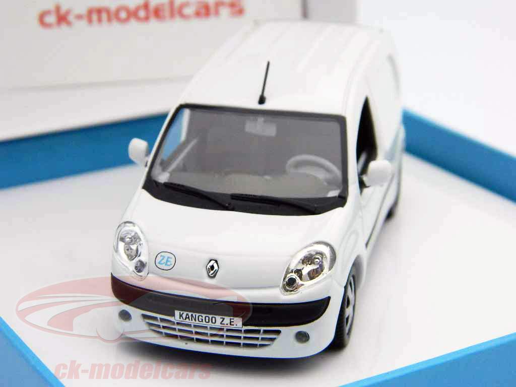 Renault Kangoo ZE Electrique Год 2011 белый / черный 1:43 Norev
