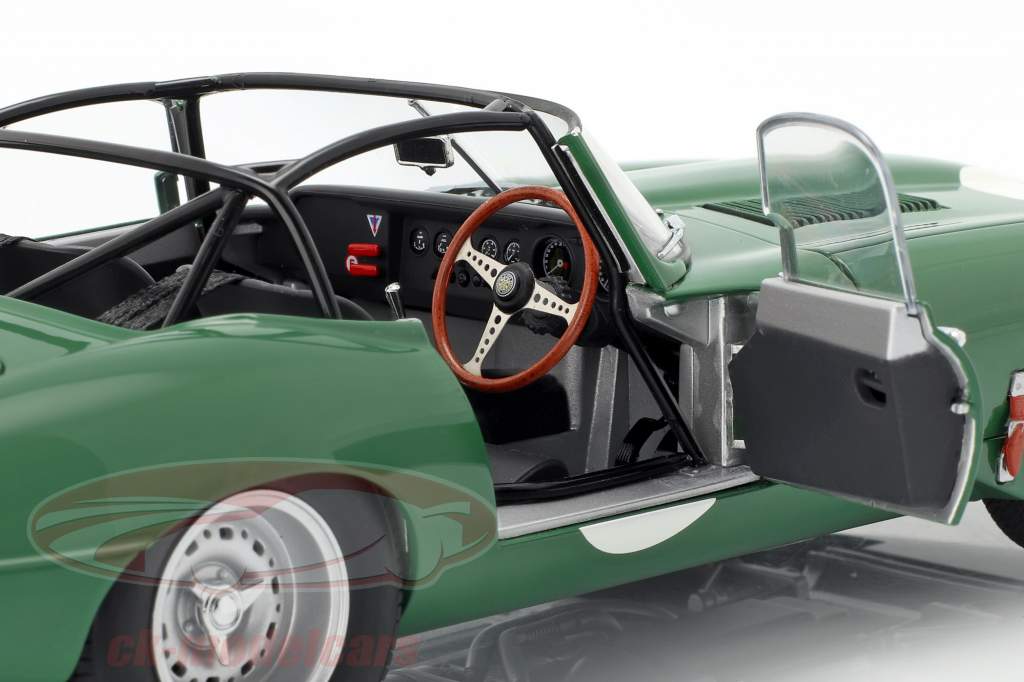 Jaguar Lightweight E-Type met verwijderbaar top donkergroen 1:18 AUTOart