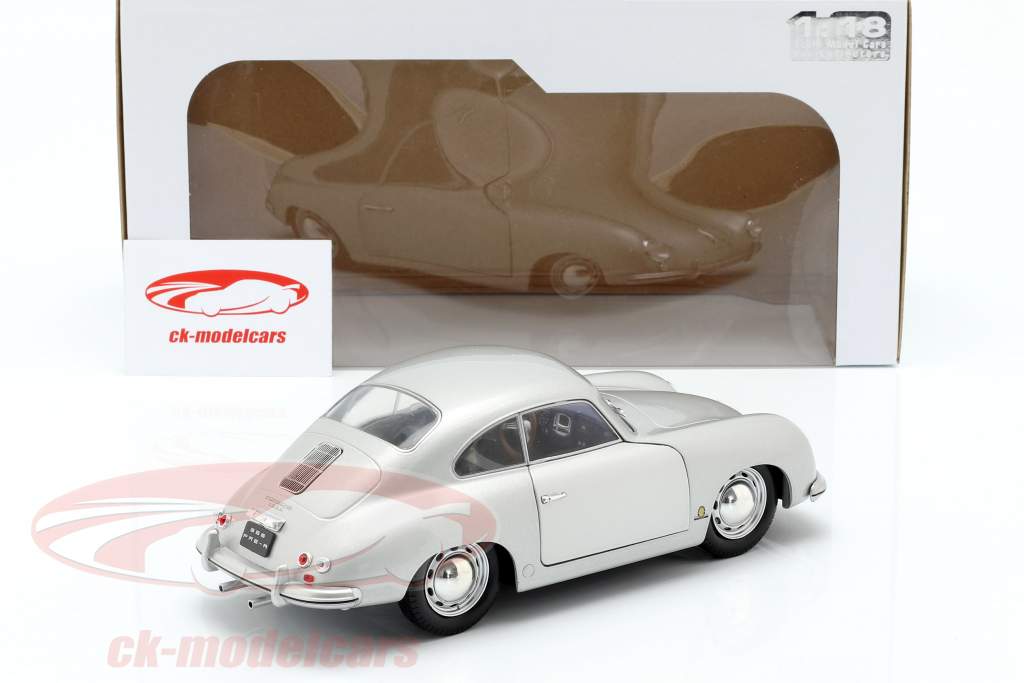 Porsche 356 PRE-A Год постройки 1953 серебро 1:18 Solido