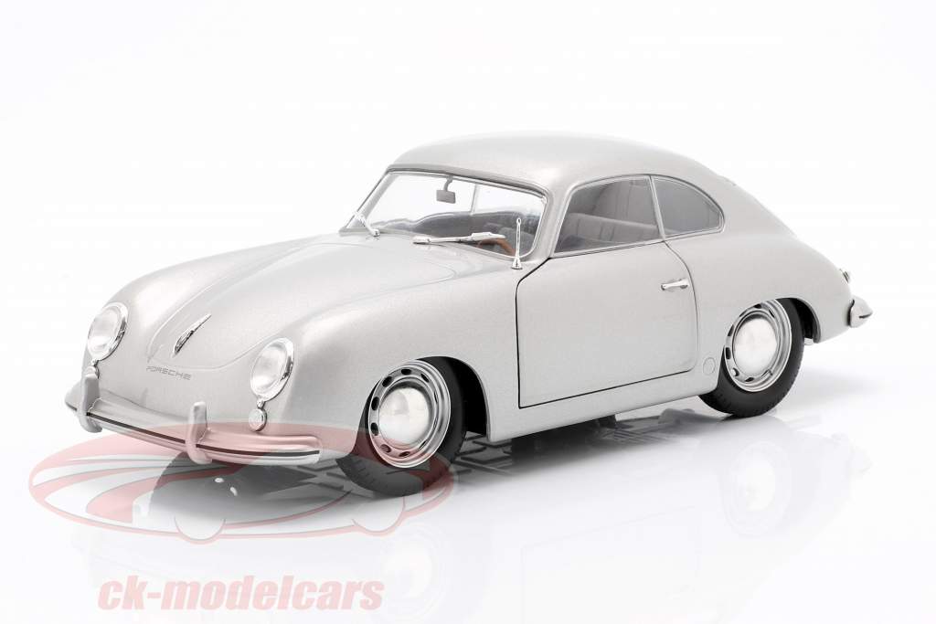Porsche 356 PRE-A year 1953 silver 1:18 Solido