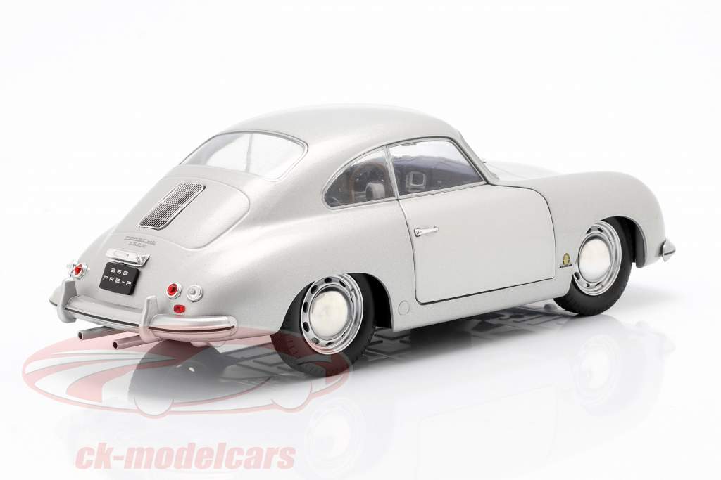 Porsche 356 PRE-A year 1953 silver 1:18 Solido