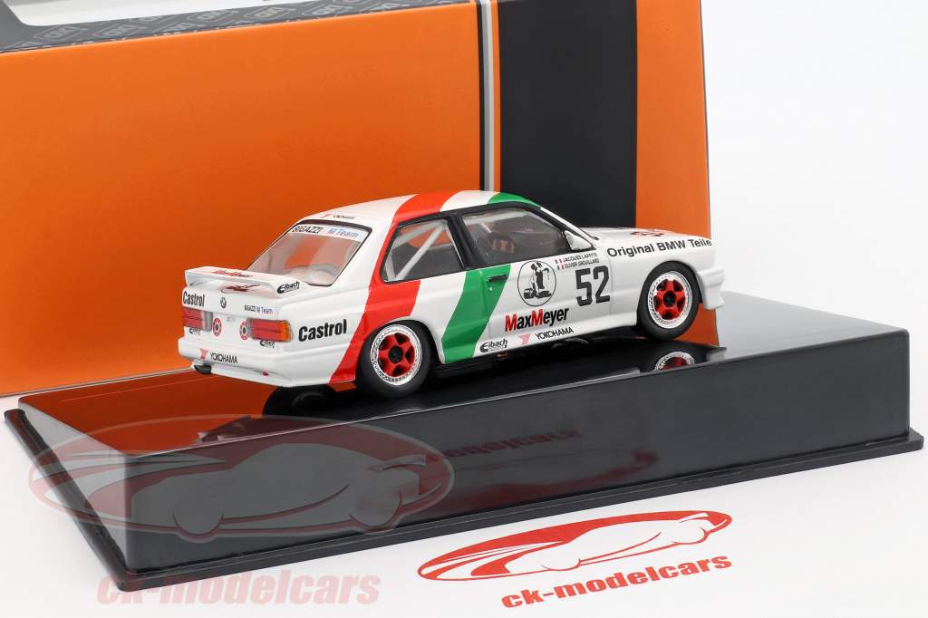 BMW M3 (E30) #52 ETCC 1988 Laffite, Grouillard 1:43 Ixo