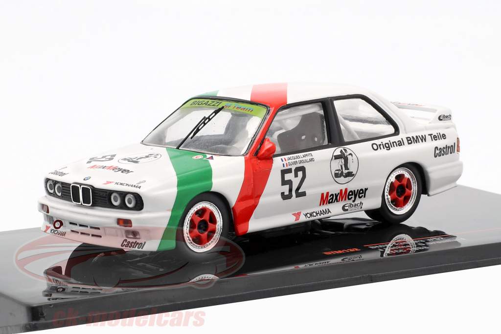 BMW M3 (E30) #52 ETCC 1988 Laffite, Grouillard 1:43 Ixo