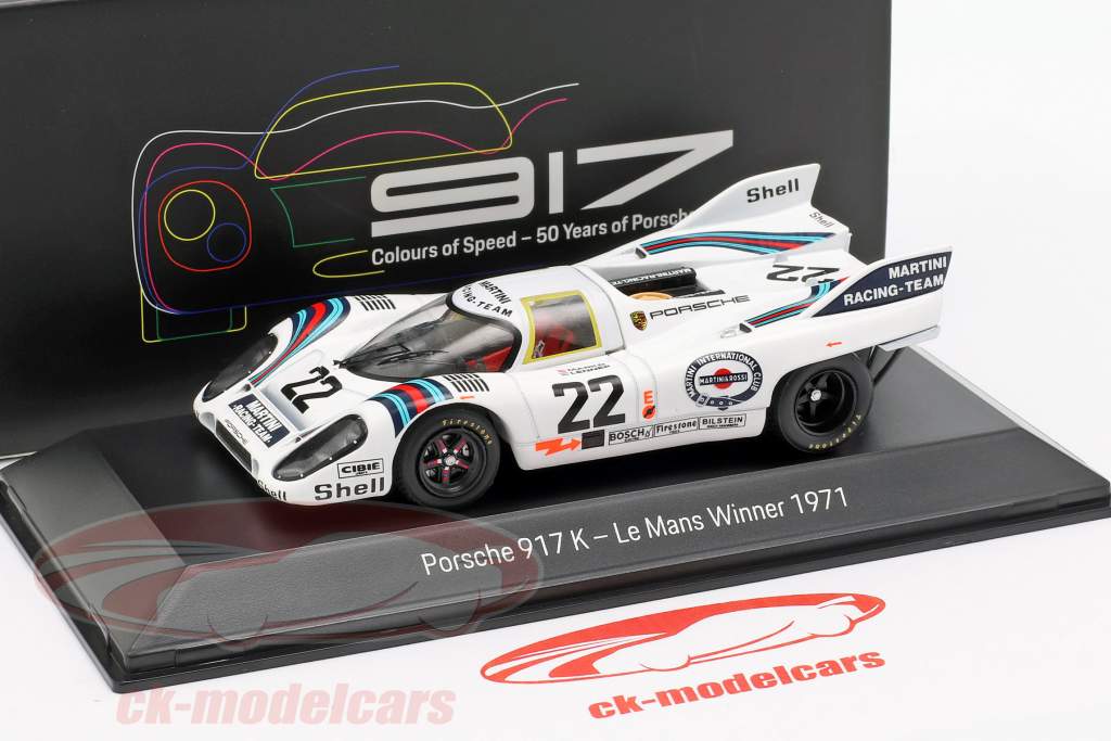 Porsche 917 K #22 vincitore 24h LeMans 1971 Marko, van Lennep 1:43 Spark