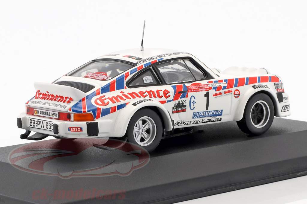 Porsche 911 SC Gr.4 #1 Rallye San Remo 1981 Röhrl, Geistdörfer 1:43 CMR