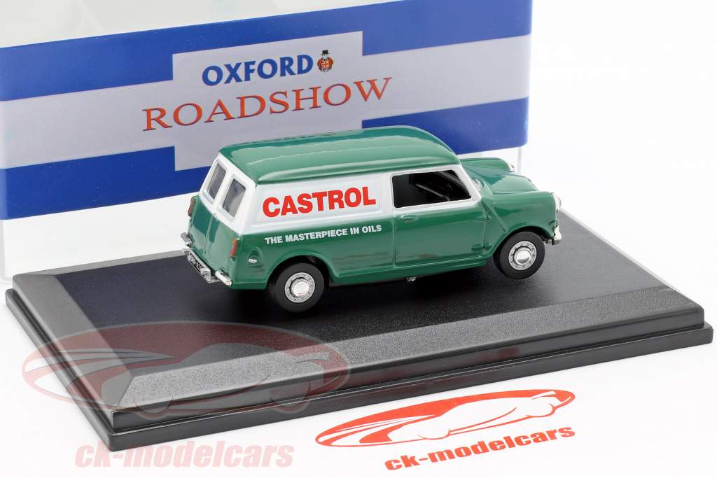 Austin Minivan Castrol verde / blanco 1:43 Oxford