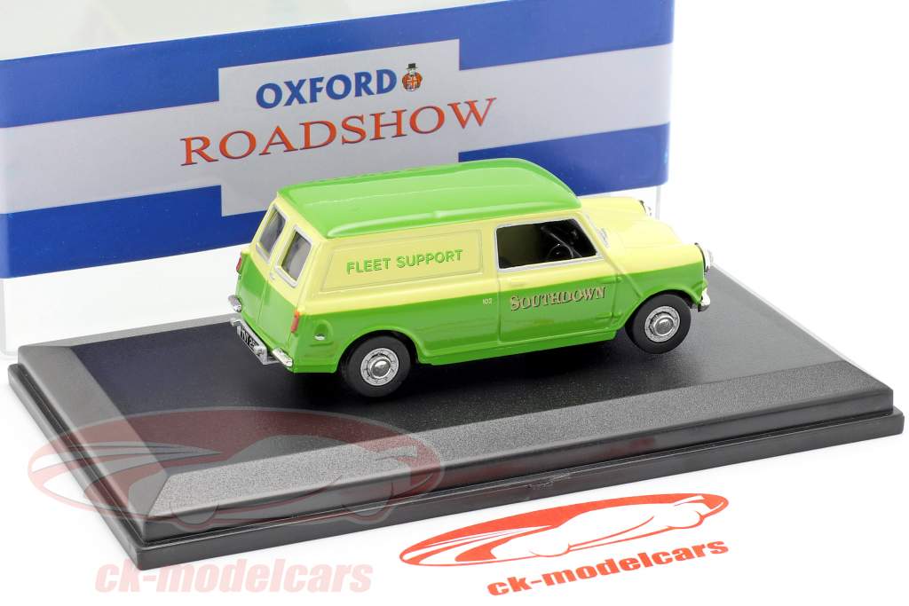 Austin Minivan Southdown Fleet Support groen / geel 1:43 Oxford