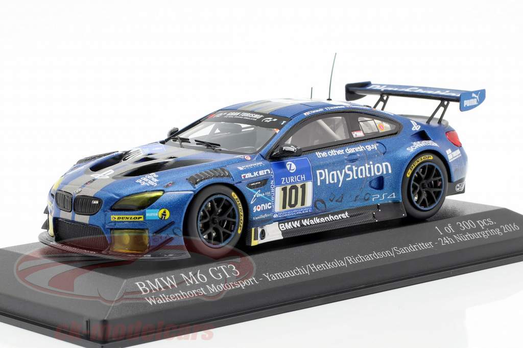 Minichamps 1:43 BMW M6 GT3 #101 24h Nürburgring 2016
