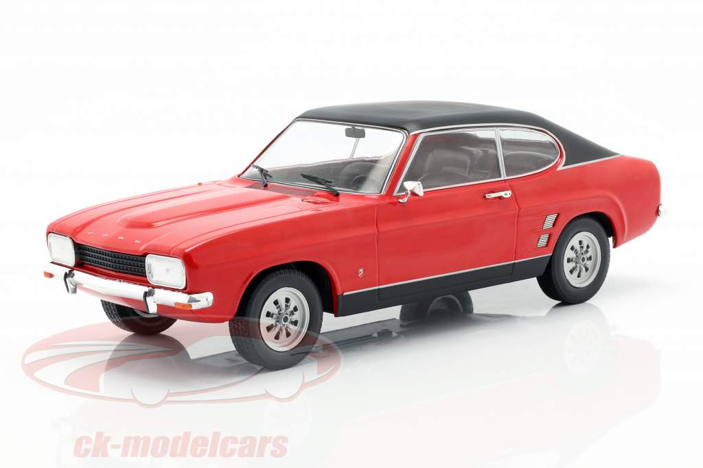 Ford Capri MK I Год постройки 1973 красный / черный 1:18 ModelCar Group