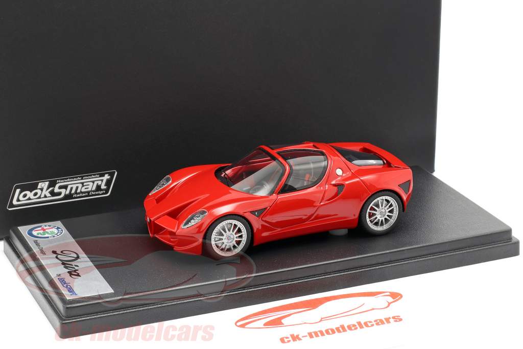 Alfa Romeo Diva Concept Car 2006 rosso 1:43 LookSmart