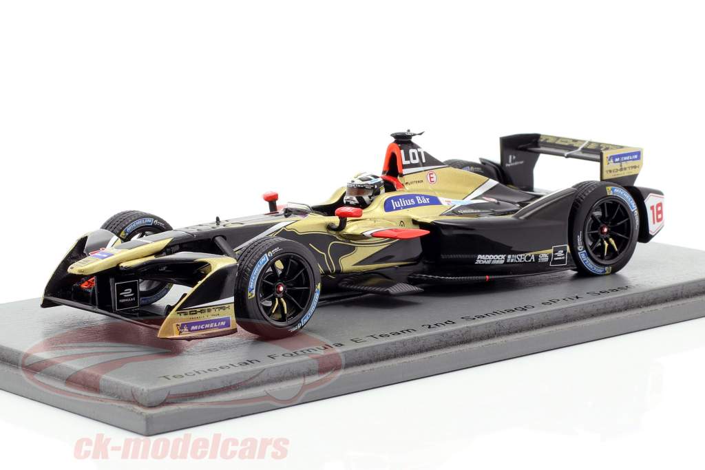 Andre Lotterer Renault Z.E.17 #18 2 Santiago ePrix formule E 2017/18 1:43 Spark