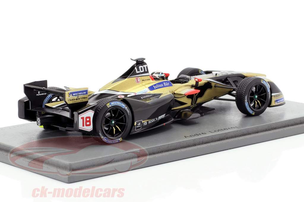 Andre Lotterer Renault Z.E.17 #18 2 Santiago ePrix formule E 2017/18 1:43 Spark