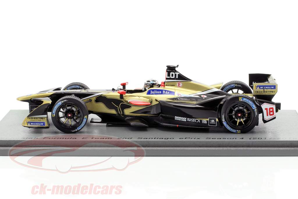 Andre Lotterer Renault Z.E.17 #18 2nd Santiago ePrix Formel E 2017/18 1:43 Spark