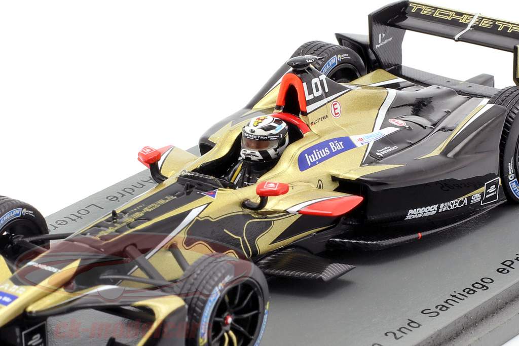Andre Lotterer Renault Z.E.17 #18 2 Santiago ePrix formule E 2017/18 1:43 Spark