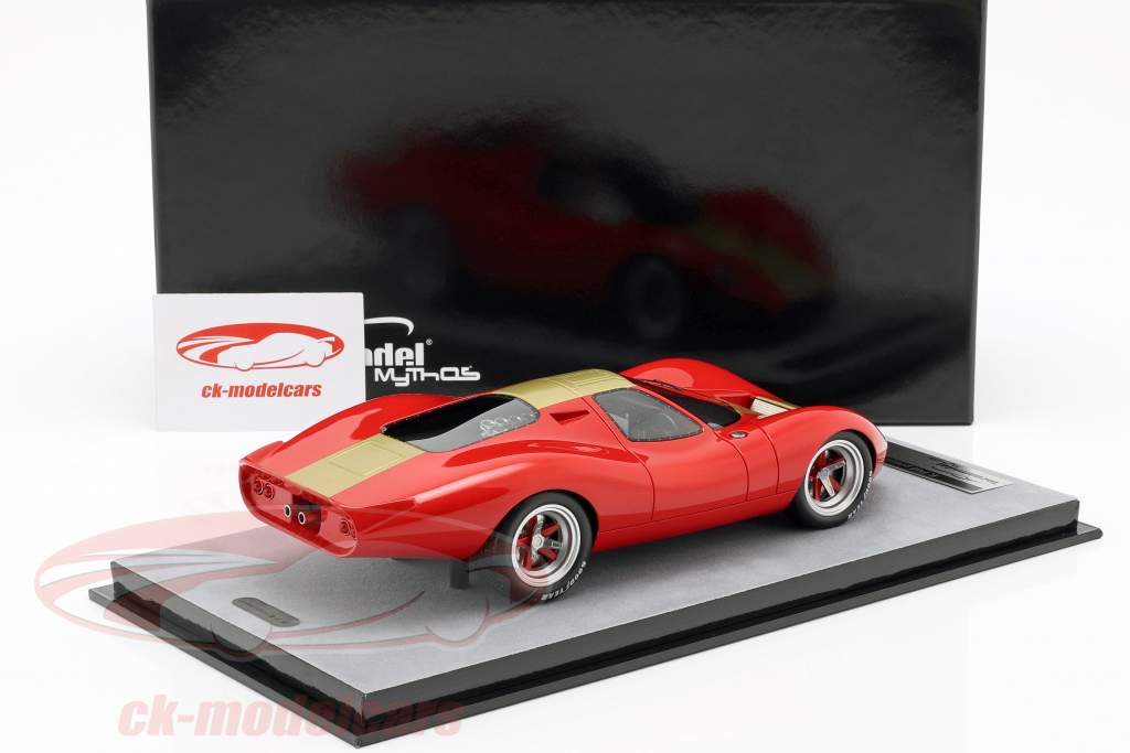 Ford P68 Press Version 1968 vermelho / ouro 1:18 Tecnomodel