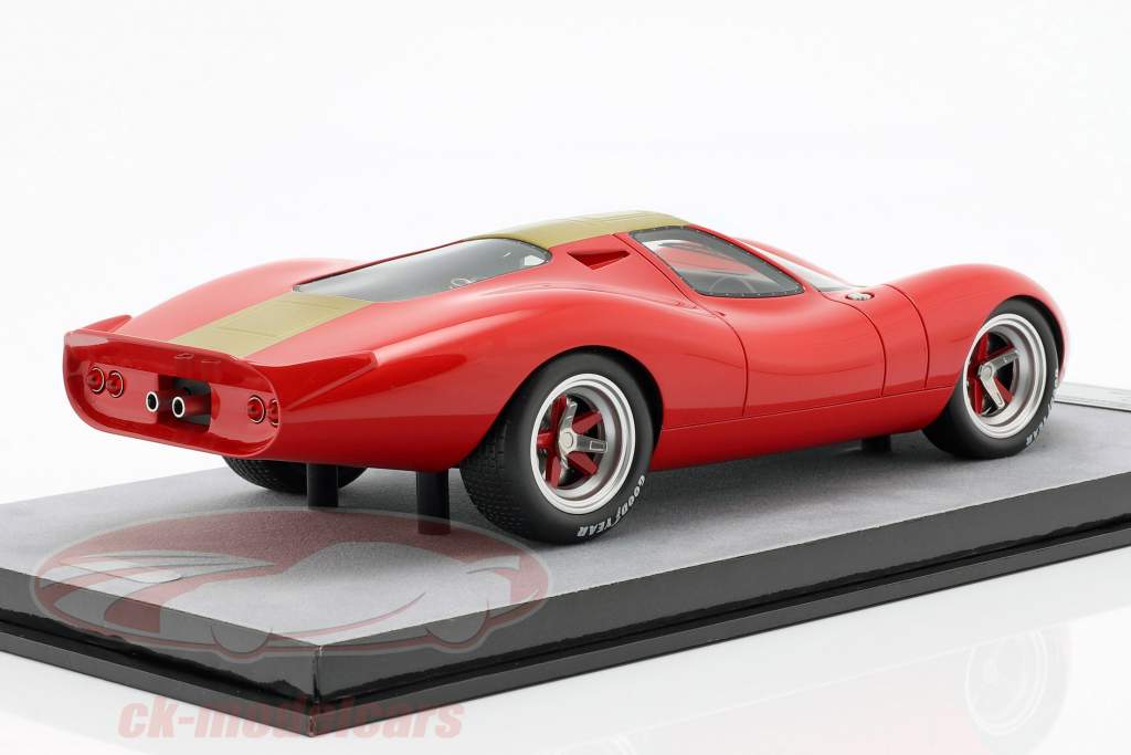 Ford P68 Press Version 1968 vermelho / ouro 1:18 Tecnomodel