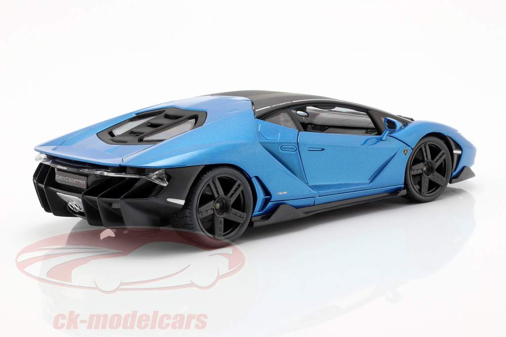 Lamborghini Centenario LP770-4 Год постройки 2016 синий металлический 1:18 Maisto
