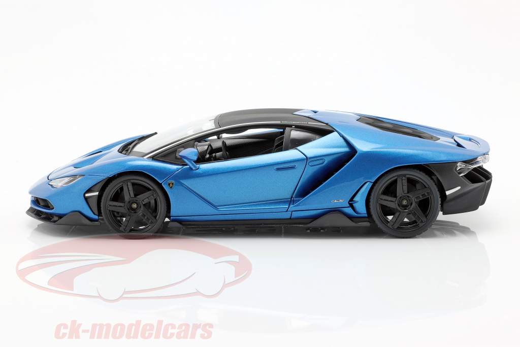 Lamborghini Centenario LP770-4 Год постройки 2016 синий металлический 1:18 Maisto