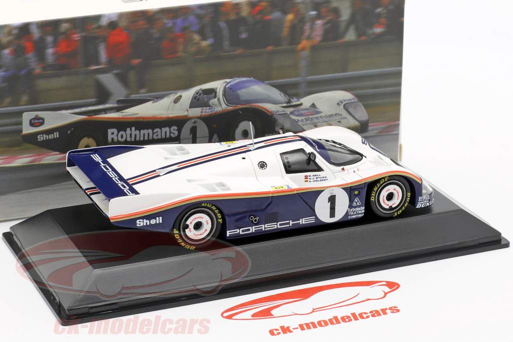 Spark 1:43 ポルシェ 962 C言語 LH #1 当選者 24 ルマン 1986