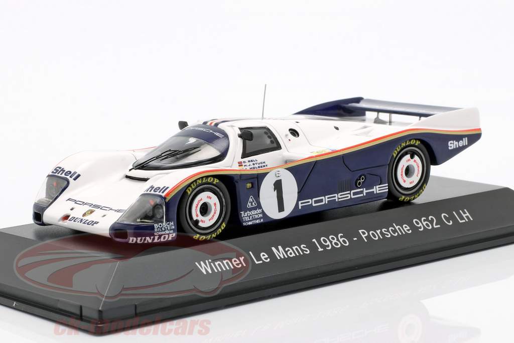 Spark 1:43 ポルシェ 962 C言語 LH #1 当選者 24 ルマン 1986