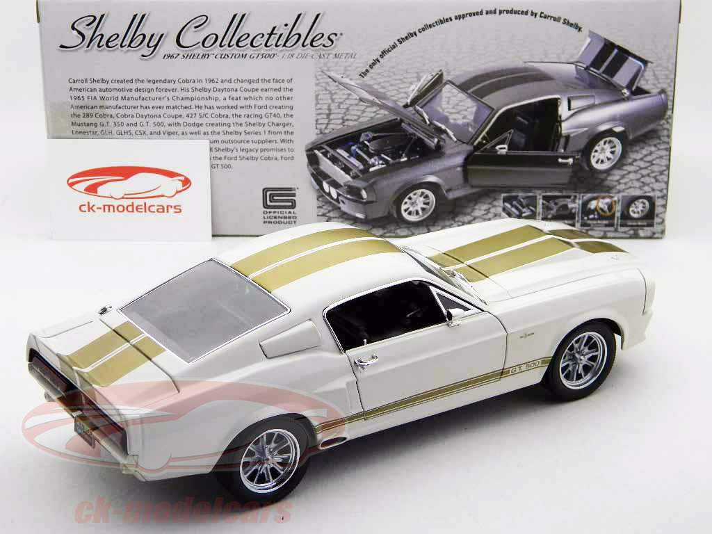 1/18 シェルビー SHELBY GT-500KR 1967 Shelby GT500 Gray Metallic with Black Stripes 1/18