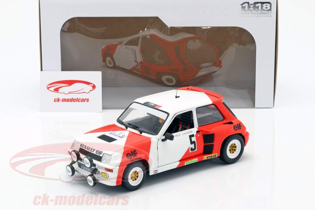Renault 5 Turbo #5 Rallye du Var 1982 Prost, Andrie 1:18 Solido