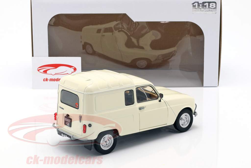 Renault 4LF4 année de construction 1975 crème blanc 1:18 Solido