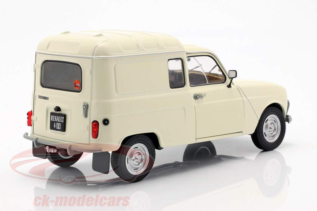 Renault 4LF4 année de construction 1975 crème blanc 1:18 Solido