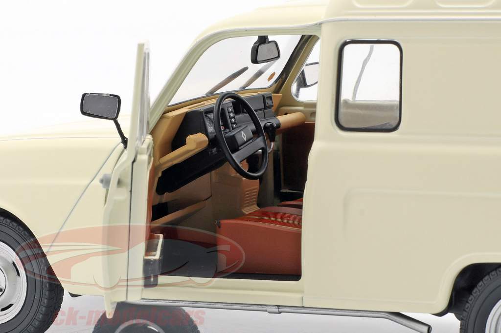 Renault 4LF4 année de construction 1975 crème blanc 1:18 Solido