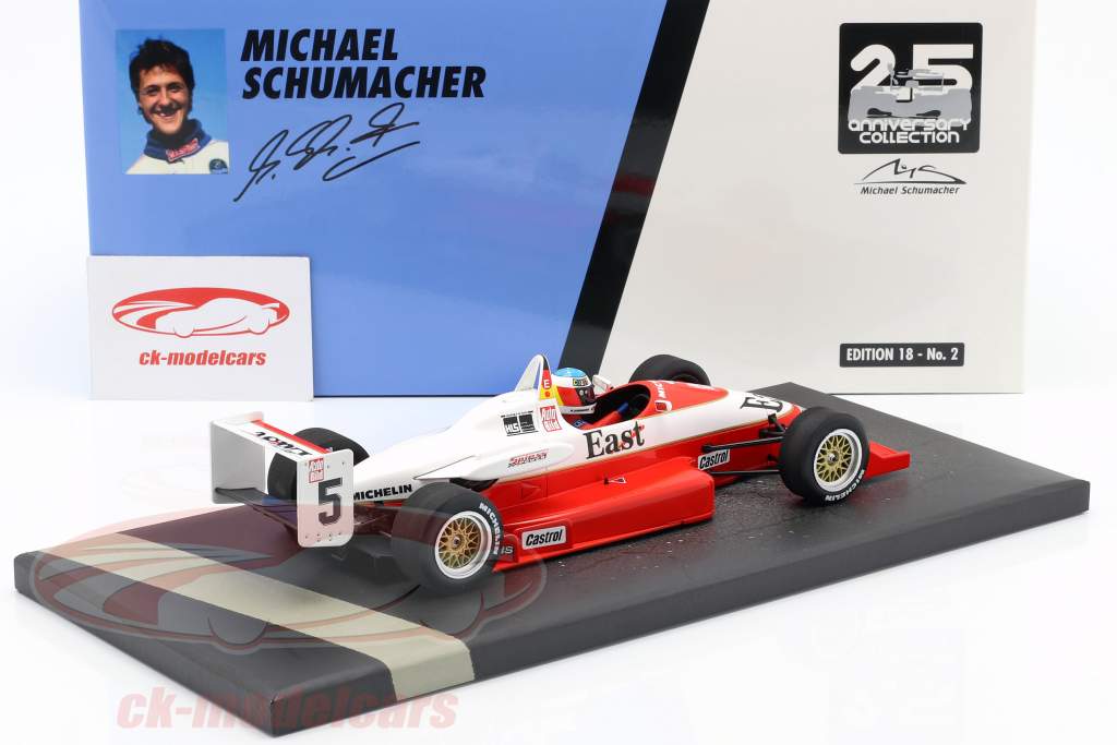 Michael Schumacher Reynard F903 #5 allemand F3 champion 1990 1:18 Minichamps