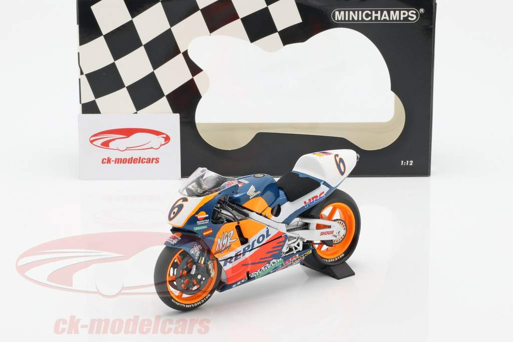 ミニチャンプス　1／12 NSR500 Team Repsol Honda Minichamps 1:12 Alex Criville Honda NSR 500 #6 Winner Europe