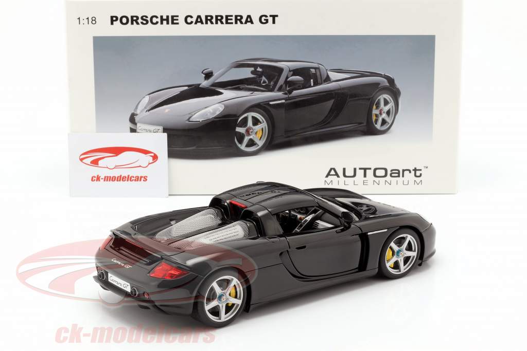 Autoart 1/18 Porsche carrera GT中古 1/18 AUTOart Porsche Carrera GT (Black) Diecast Car Model