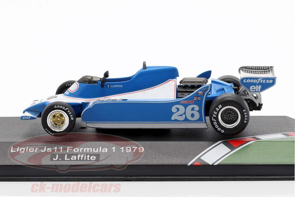 Jacques Laffite Ligier JS11 #26 formule 1 1979 1:43 CMR