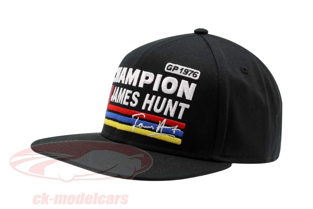 James Hunt Cap Silverstone #11 britannico GP campione del mondo formula 1 1976 nero