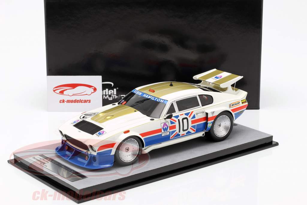 Aston Martin AM V8 #10 6h Silverstone 1980 Hamilton, Bell 1:18 Tecnomodel