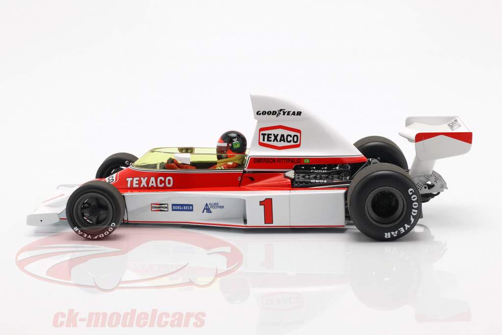 Emerson Fittipaldi McLaren M23 #1 fórmula 1 1975 1:18 Minichamps
