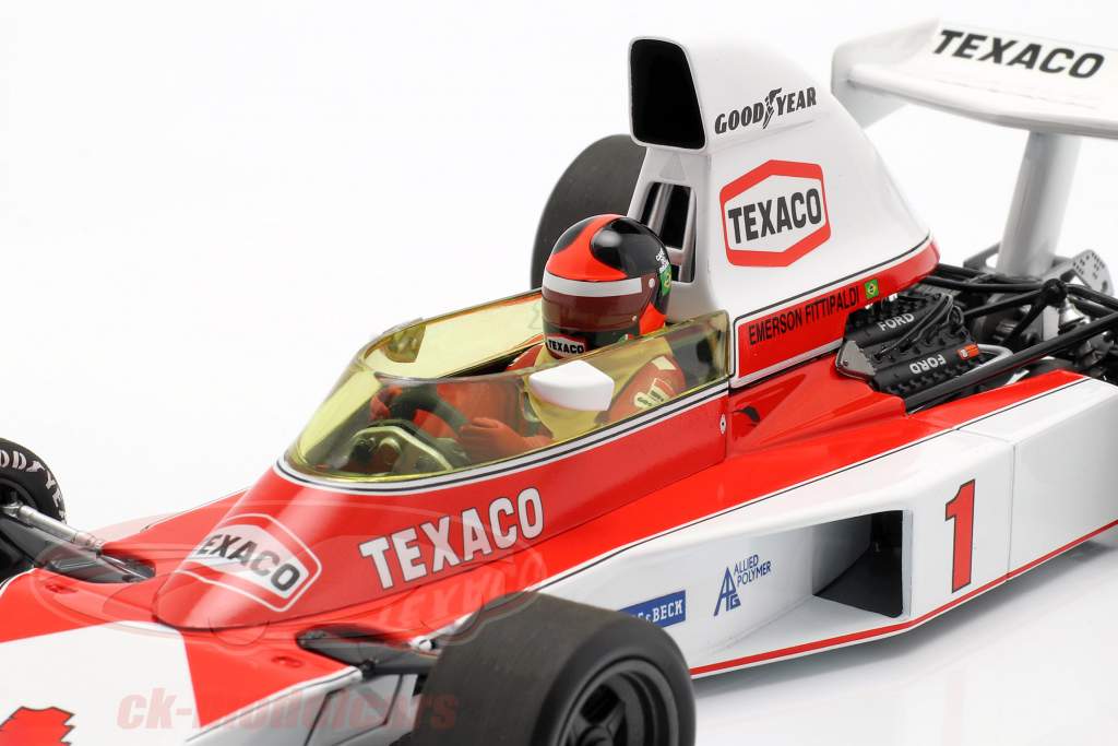 Emerson Fittipaldi McLaren M23 #1 fórmula 1 1975 1:18 Minichamps
