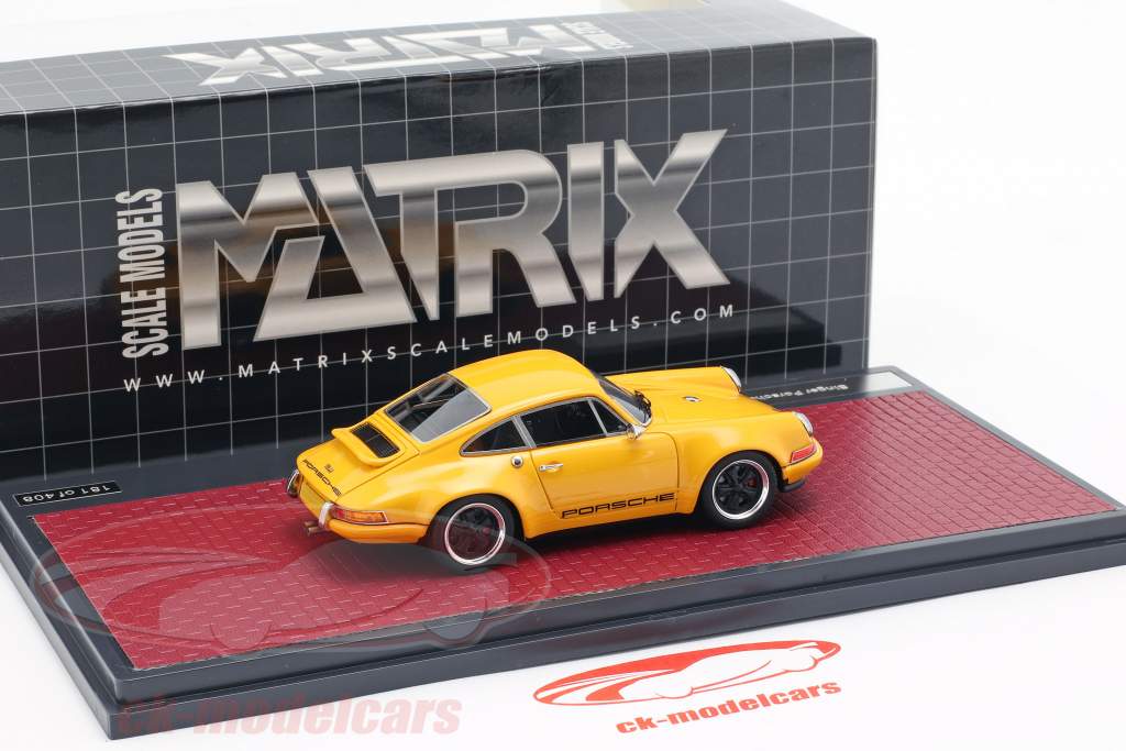 Porsche 911 Singer Design 2014 arancione 1:43 Matrix