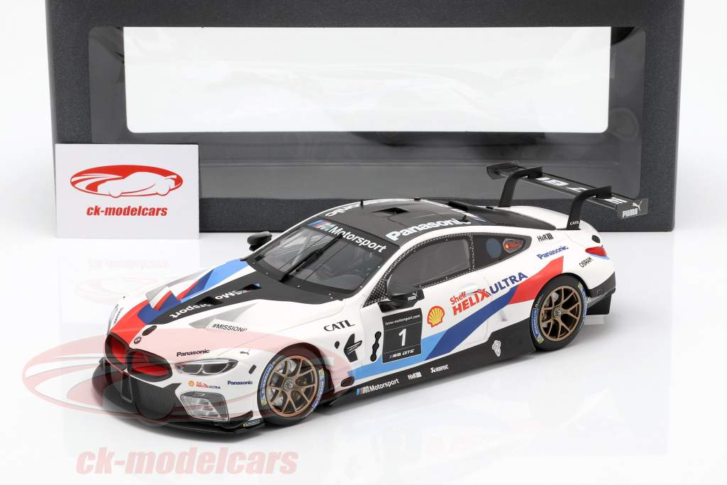 BMW M8 GTE #1 Presentation Car 2018 1:18 Minichamps