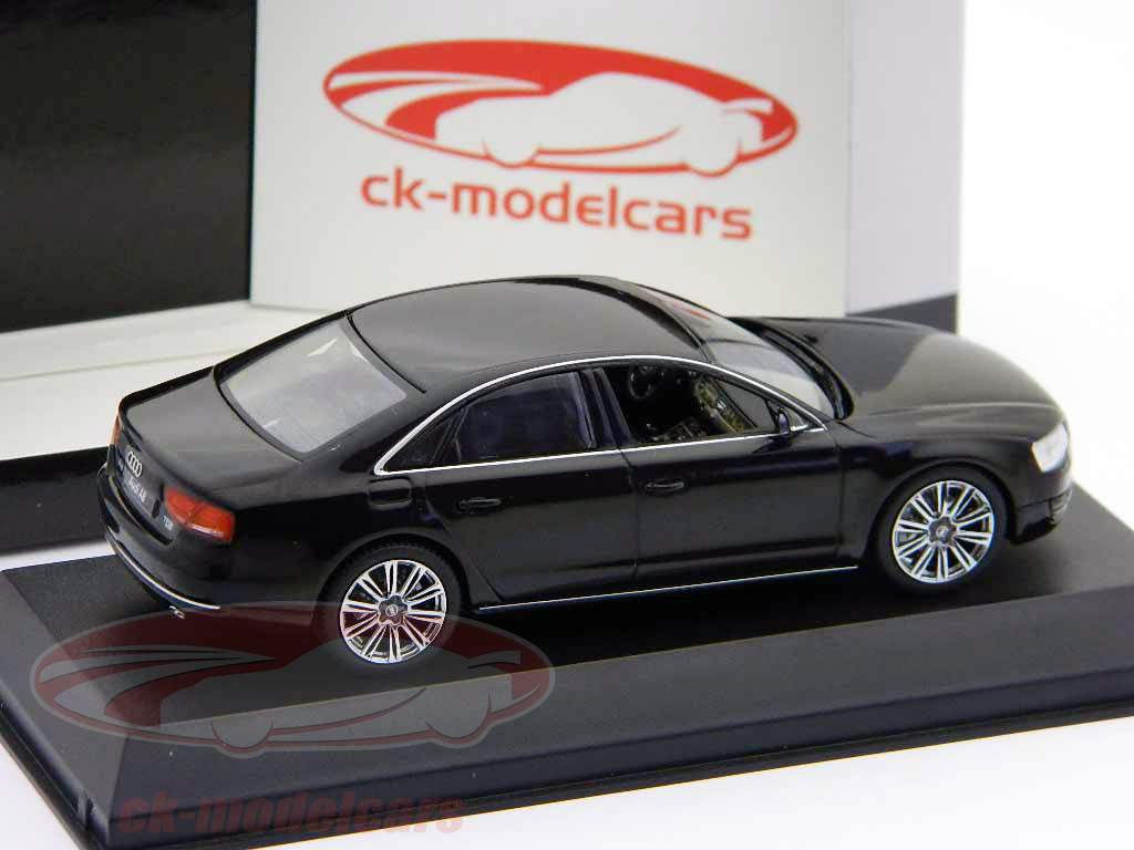 Kyosho 1:43 Audi A8 (D4) black 03811BK model car 03811BK
