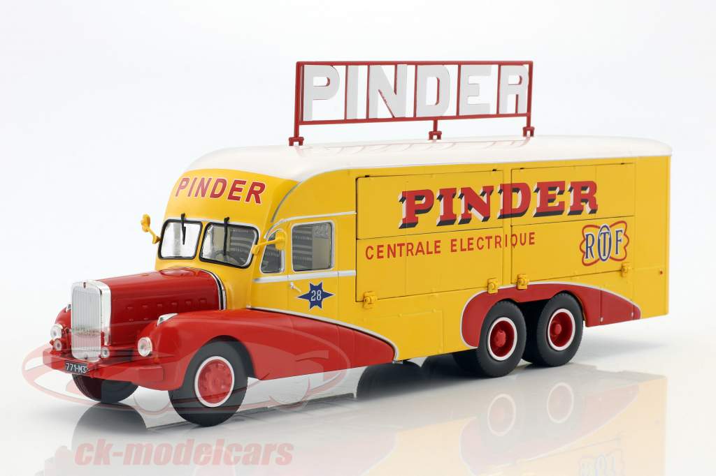 DIREKT COLLECTIONS 1/43 BERNARD 電気トラック Direkt Collections 1:43 Bernard 28 Electrical Truck Pinder