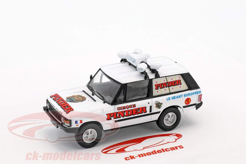 Land Rover Range Rover Advertising vehicle Pinder circus White 1:43 Direkt Collections
