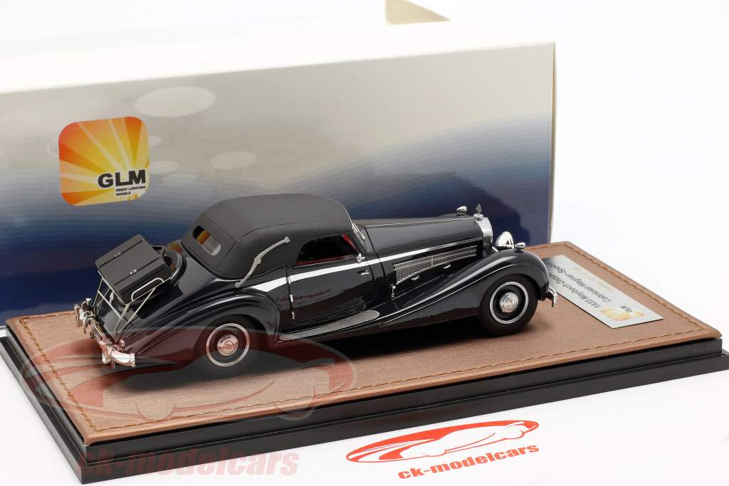 Maybach Zeppelin DS8 コンバーチブル Closed Top 築 1933 濃紺 1:43 GLM