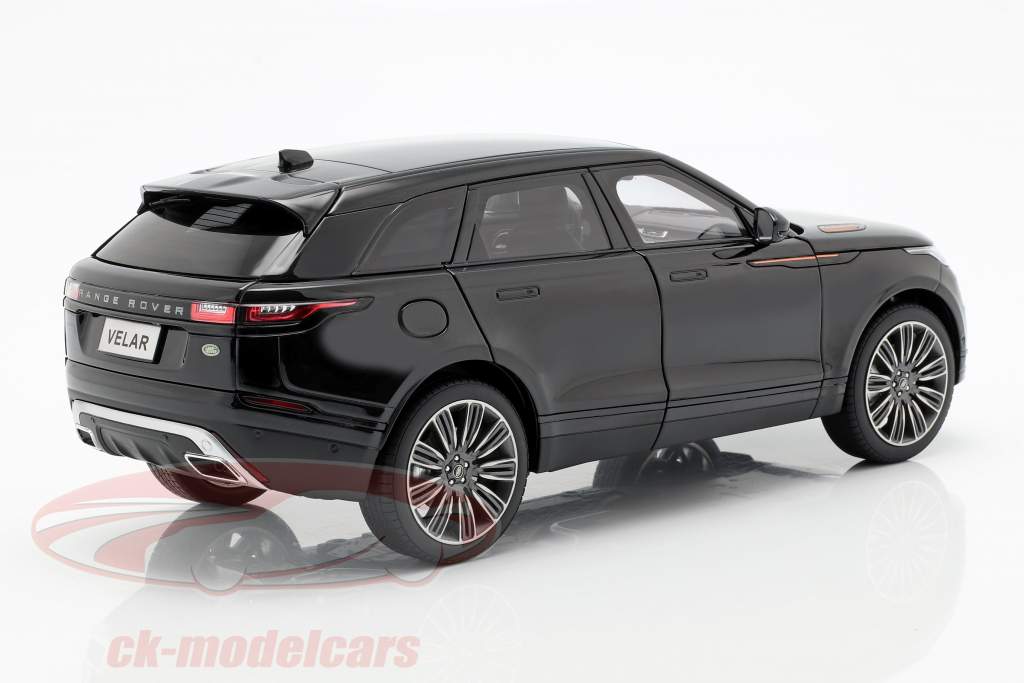 Land Rover Range Rover Velar gebouwd in 2018 zwarte 1:18 LCD-modellen