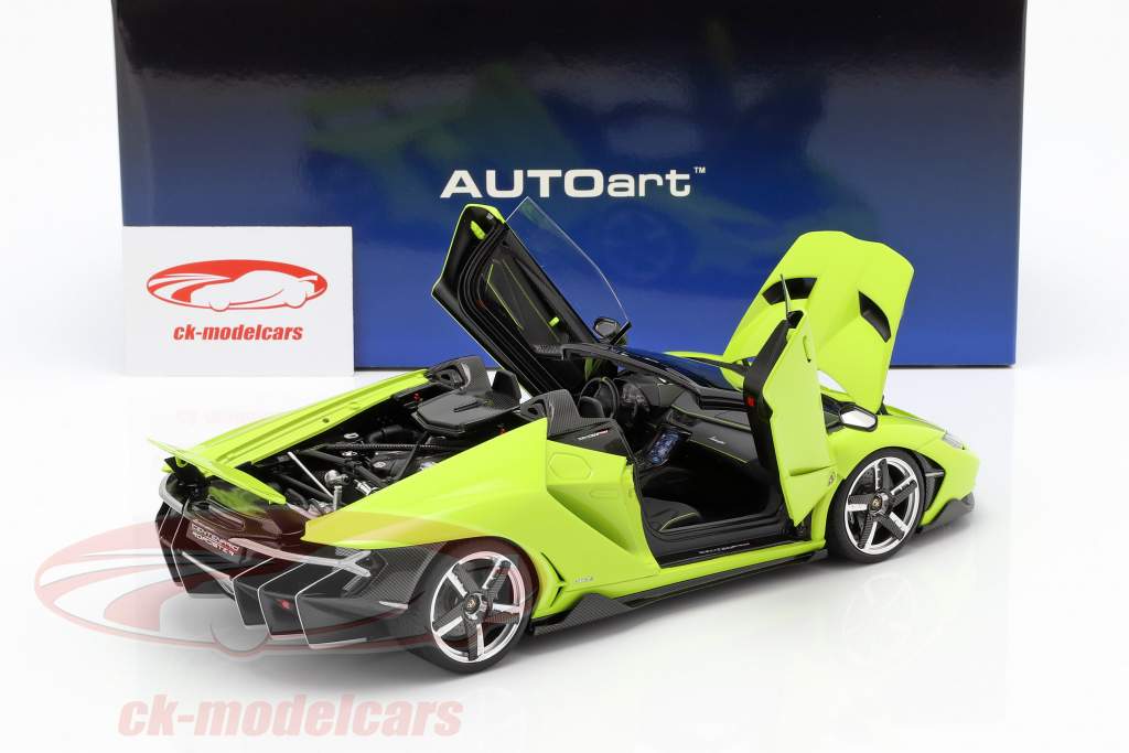 Lamborghini Centenario roadster année de construction 2016 lumière vert 1:18 AUTOart