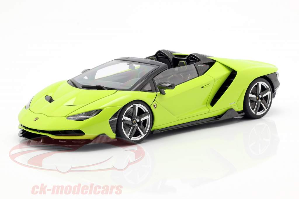 Lamborghini Centenario roadster année de construction 2016 lumière vert 1:18 AUTOart