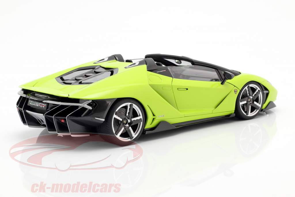 Lamborghini Centenario 跑车 建造年份 2016 光 绿 1:18 AUTOart