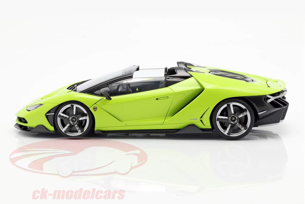 Lamborghini Centenario roadster année de construction 2016 lumière vert 1:18 AUTOart