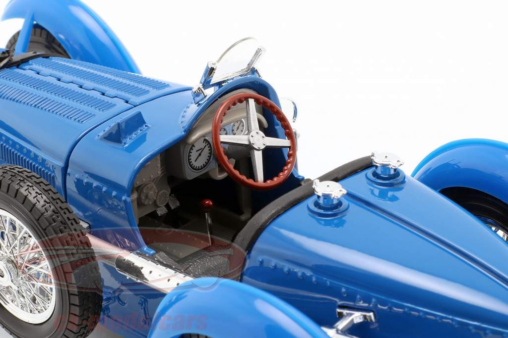 Bugatti Класс 59 Год 1934 синий 1:18 Bburago