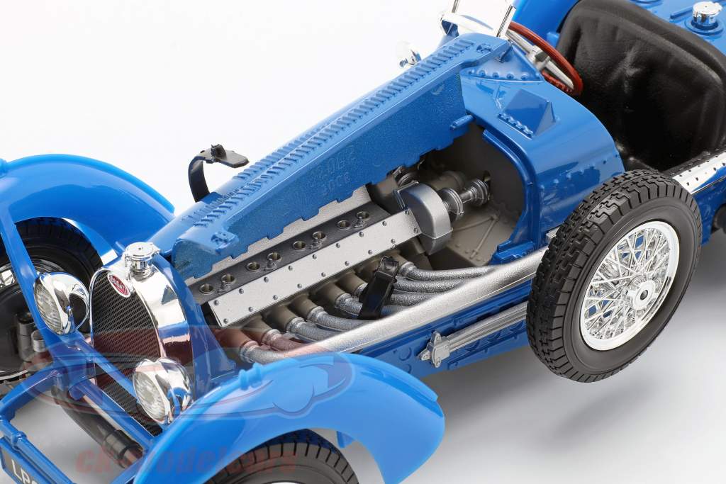 Bugatti Grau 59 Ano 1934 azul 1:18 Bburago